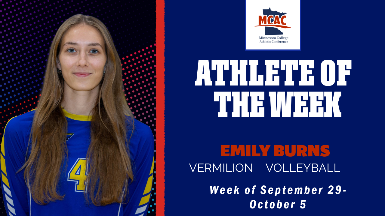MCAC Volleyball Athletes of the Week: Week of September 29 - October 5